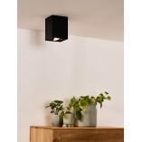 Lampa Spot Tube Czarna Lucide | Nowoczesny Design