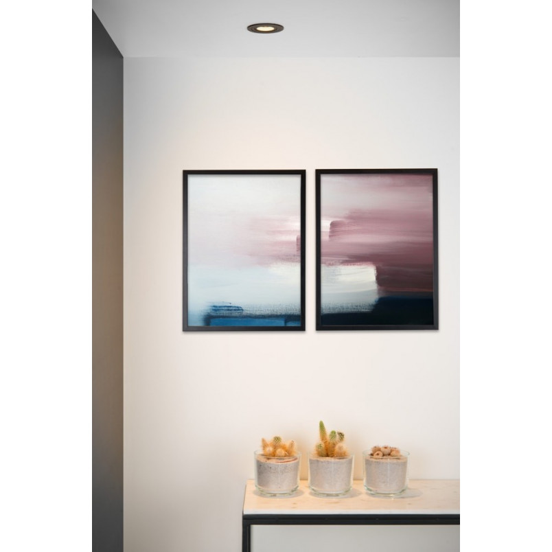 Lampa spot Tube czarna Lucide - Nowoczesne oświetlenie