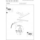 Kinkiet łazienkowy LED Onno 40cm - Lucide | Salon