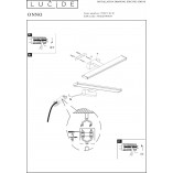 Kinkiet Łazienkowy LED Lucide Onno 60cm - Chrom