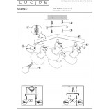 Reflektor szklany 4 punktowy Madee IV | Lucide - Sklep Lamp