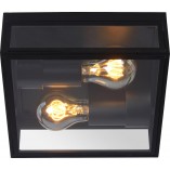 Kinkiet zewnętrzny Lucide Dukan II czarny - E27, IP65