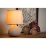 Lampa stołowa betonowa Ramzi kremowa | Lucide - Kup online