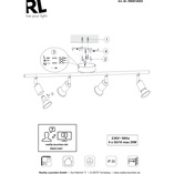 Reflektor sufitowy Paris IV tytanowy Reality - Minimalizm i styl
