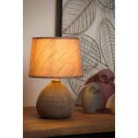 Lampa stołowa betonowa Ramzi | Brązowa | Lucide