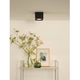 Lampa Spot LED Fedler Square | Czarna, 12cm | Lucide