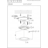 Lampa Spot LED Fedler Square - Eleganckie oświetlenie Lucide