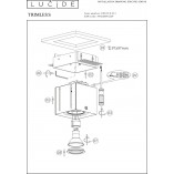 Oprawa podtynkowa Trimless biała Lucide | Downlight GU10
