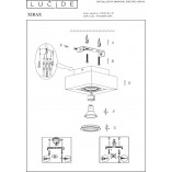 Plafon LED Xirax Lucide | Nowoczesny design, ciepłe światło