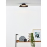 Plafon LED Foskal czarny | Lucide - Nowoczesne oświetlenie