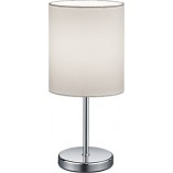 Lampa stołowa nocna Jerry biała - Reality | Eleganckie oświetlenie