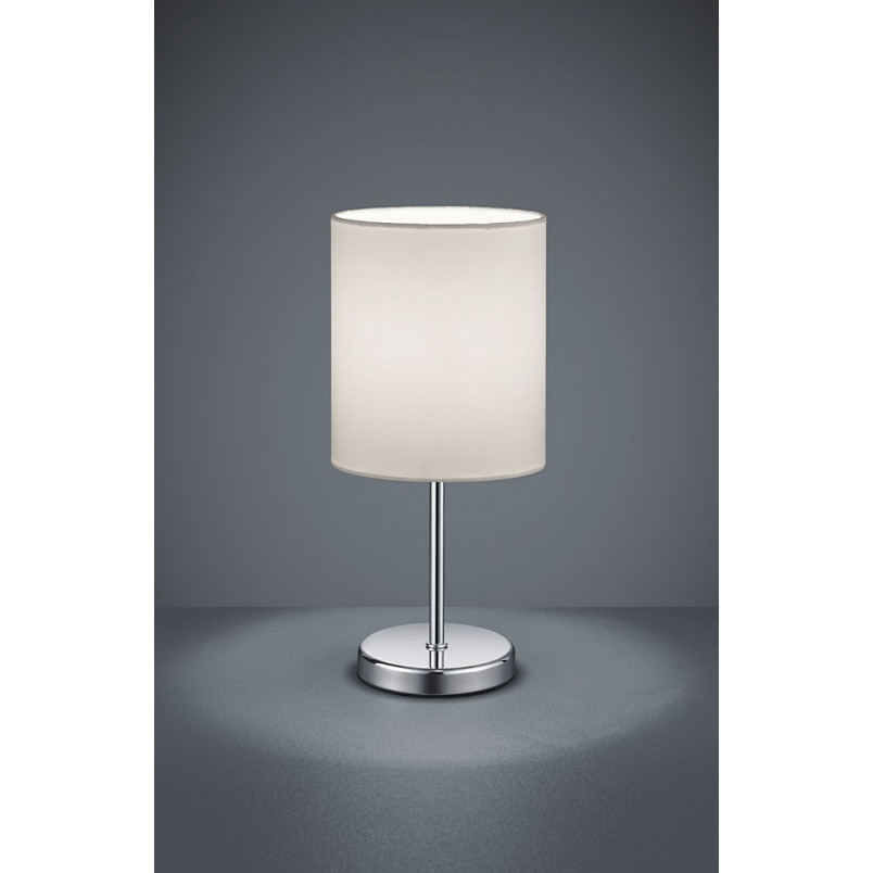 Lampa stołowa nocna Jerry biała - Reality | Eleganckie oświetlenie