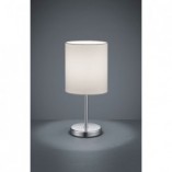Lampa stołowa nocna Jerry biała - Reality | Eleganckie oświetlenie