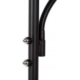 Lampa podłogowa LED czarna Zenith - Lucide | Sklep z lampami