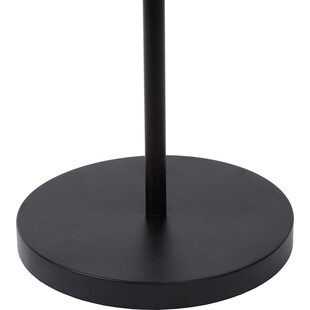 Lampa podłogowa LED czarna Zenith - Lucide | Sklep z lampami
