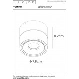 Plafon LED Yumiko - Minimalistyczny design | Lucide