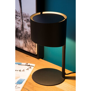 Lampa stołowa Knulle czarna | Minimalistyczny design Lucide
