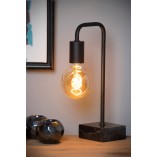 Lampa biurkowa Loft Lorin Czarna | Lucide - Sklep