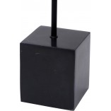 Lampa podłogowa industrialna Lorin czarna | Lucide