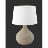 Lampa stołowa Martin biało-cappuccino | Reality