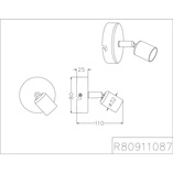 Kinkiet Paris tytanowy Reality - Minimalistyczny design | Kup teraz!