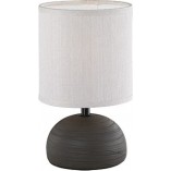 Lampa stołowa ceramiczna Luci | Reality - Beż/Brąz