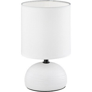 Lampa stołowa biała ceramiczna Reality Luci - Eleganckie oświetlenie
