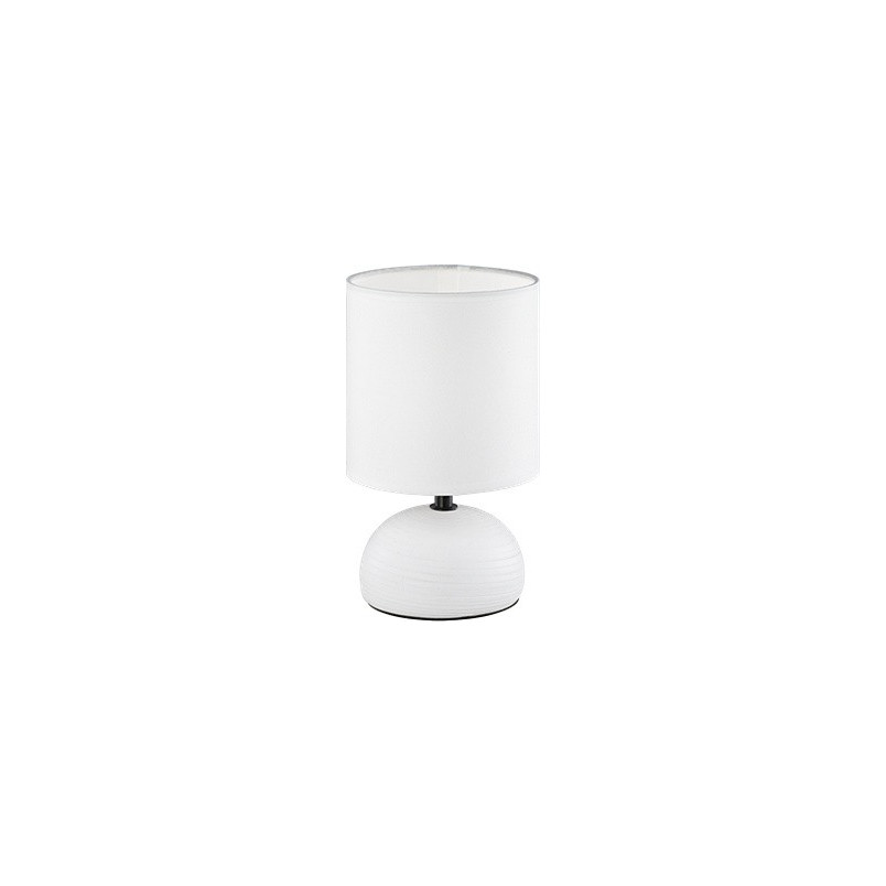 Lampa stołowa biała ceramiczna Reality Luci - Eleganckie oświetlenie