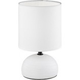 Lampa stołowa biała ceramiczna Reality Luci - Eleganckie oświetlenie