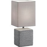 Lampa stołowa ceramiczna Ping, tytanowa Reality | Sklep z lampami