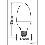 Żarówka LED E14 Świeca Trio - Ciepłe Światło, 6W