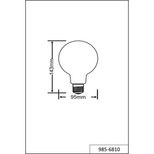 Żarówka Globe E27 LED Trio | 7W, Ciepła Barwa | Kup Teraz!