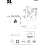 Lampa Jednorożec Karo - Młodzieżowa Lampa Stołowa Reality