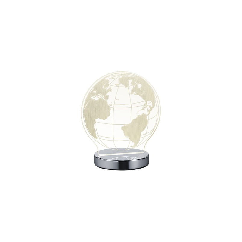 Lampa stołowa Globe LED Reality - Chrom - Kup teraz!
