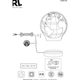 Lampa stołowa Globe LED Reality - Chrom - Kup teraz!