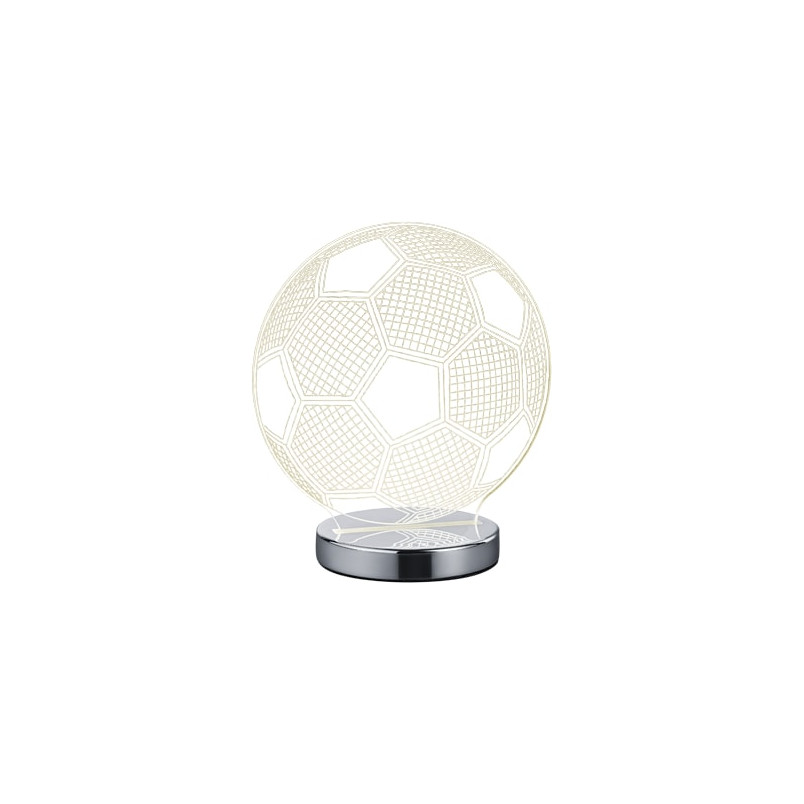 Lampa stołowa Ball chrom Reality | Oświetlenie dla dzieci