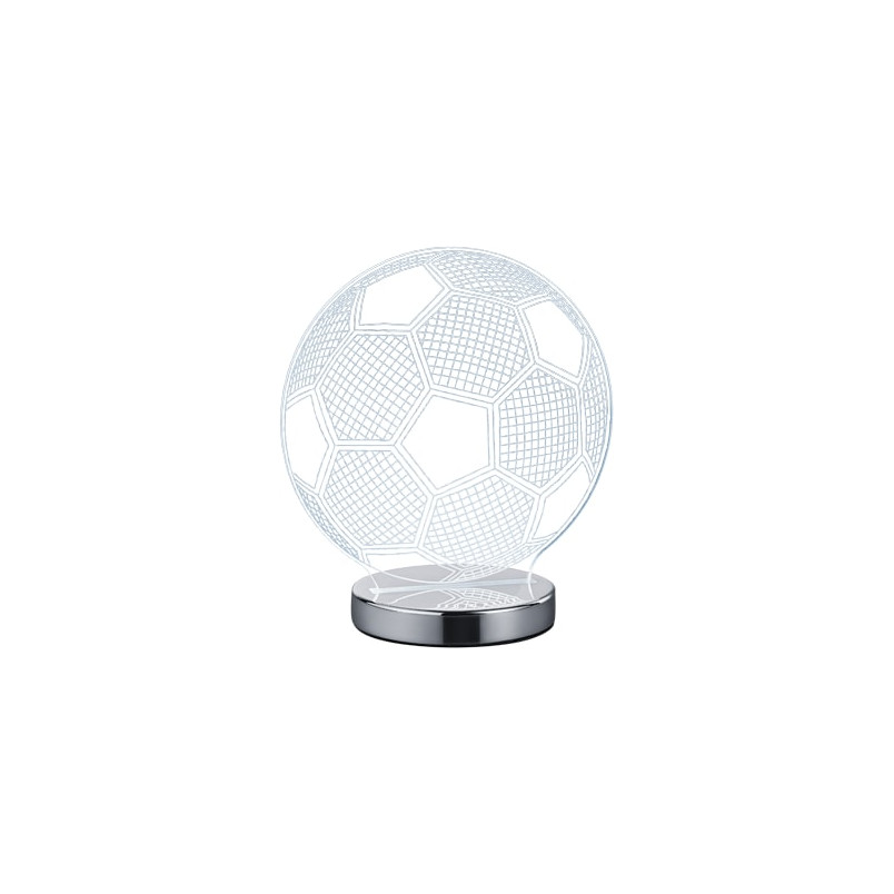 Lampa stołowa Ball chrom Reality | Oświetlenie dla dzieci