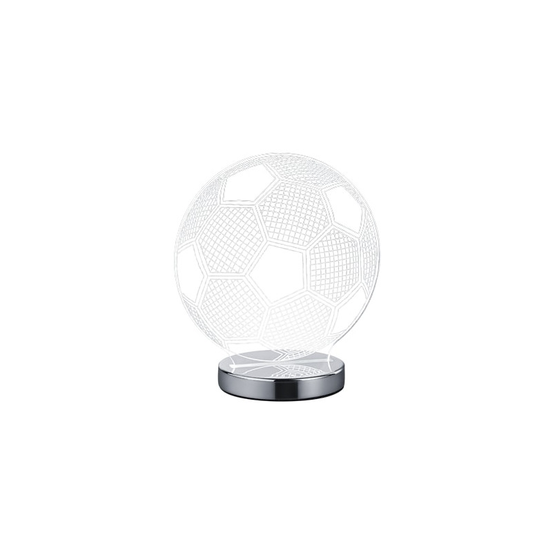 Lampa stołowa Ball chrom Reality | Oświetlenie dla dzieci