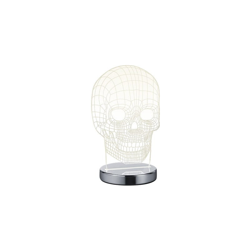 Lampa Stołowa Skull Reality - Oryginalny Design | Kup Teraz