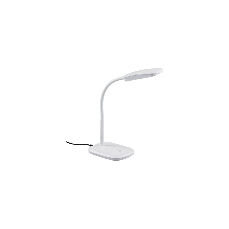 Lampa biurkowa LED Boa biała | Reality - Nowoczesne oświetlenie