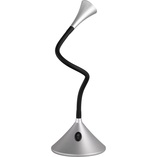 Lampa biurkowa LED Reality Viper - Regulowana, Srebrna | Kup online