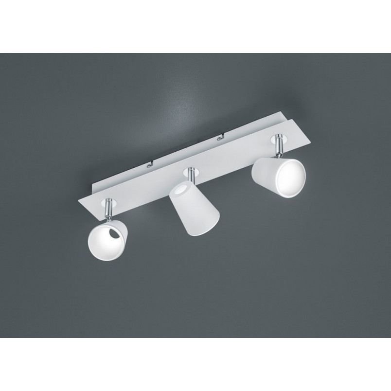 Reflektor Narcos III Trio - 3 punkty, LED, Biały Mat | Sklep Lamp