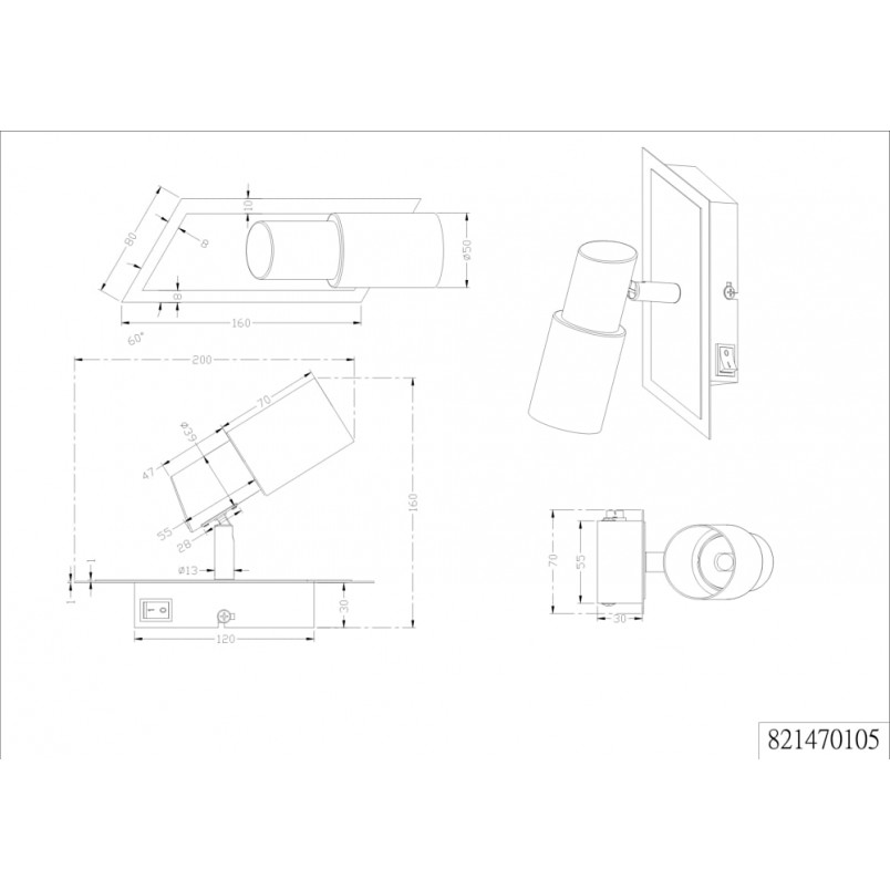 Kinkiet LED Trio Clapton - Nowoczesny Design | Kup Teraz
