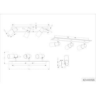 Plafon LED Trio Clapton III | Nowoczesne Oświetlenie