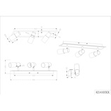 Plafon LED Trio Clapton III | Nowoczesne Oświetlenie