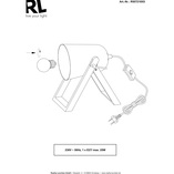 Lampa stołowa industrialna Marc - Reality | Loftowa