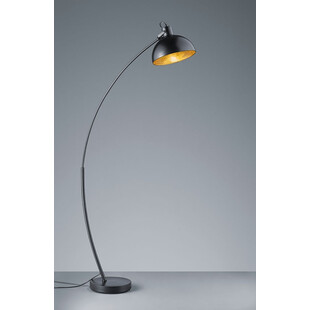 Lampa podłogowa łukowa industrialna Recife Czarny Mat marki Reality