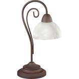 Lampa stołowa antyczna Country, miedź - Reality | Eleganckie oświetlenie