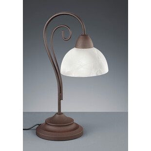 Lampa stołowa antyczna Country, miedź - Reality | Eleganckie oświetlenie