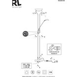 Lampa podłogowa LED Spock - czytanie i relaks | Reality